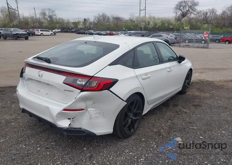 2022 Honda Civic Sport from USA, damaged, VIN 19XFL2H80NE011568